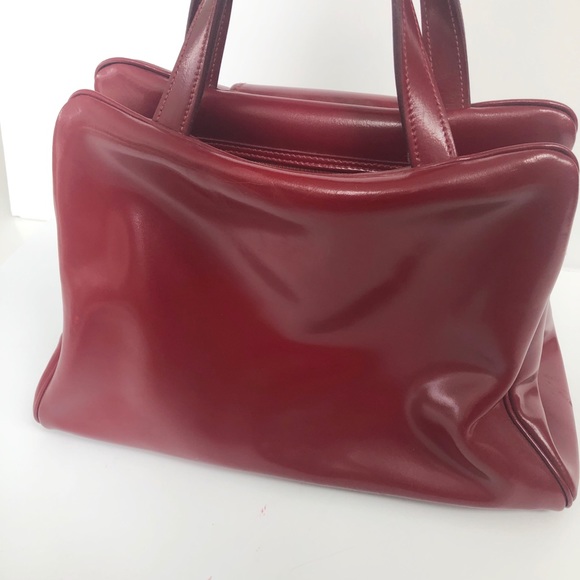 J&M Davidson red leather bag - Picture 2 of 4